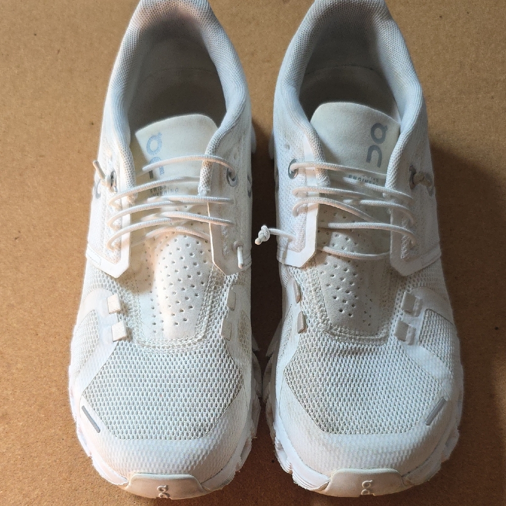 On Cloud 5 All-White Sneakers